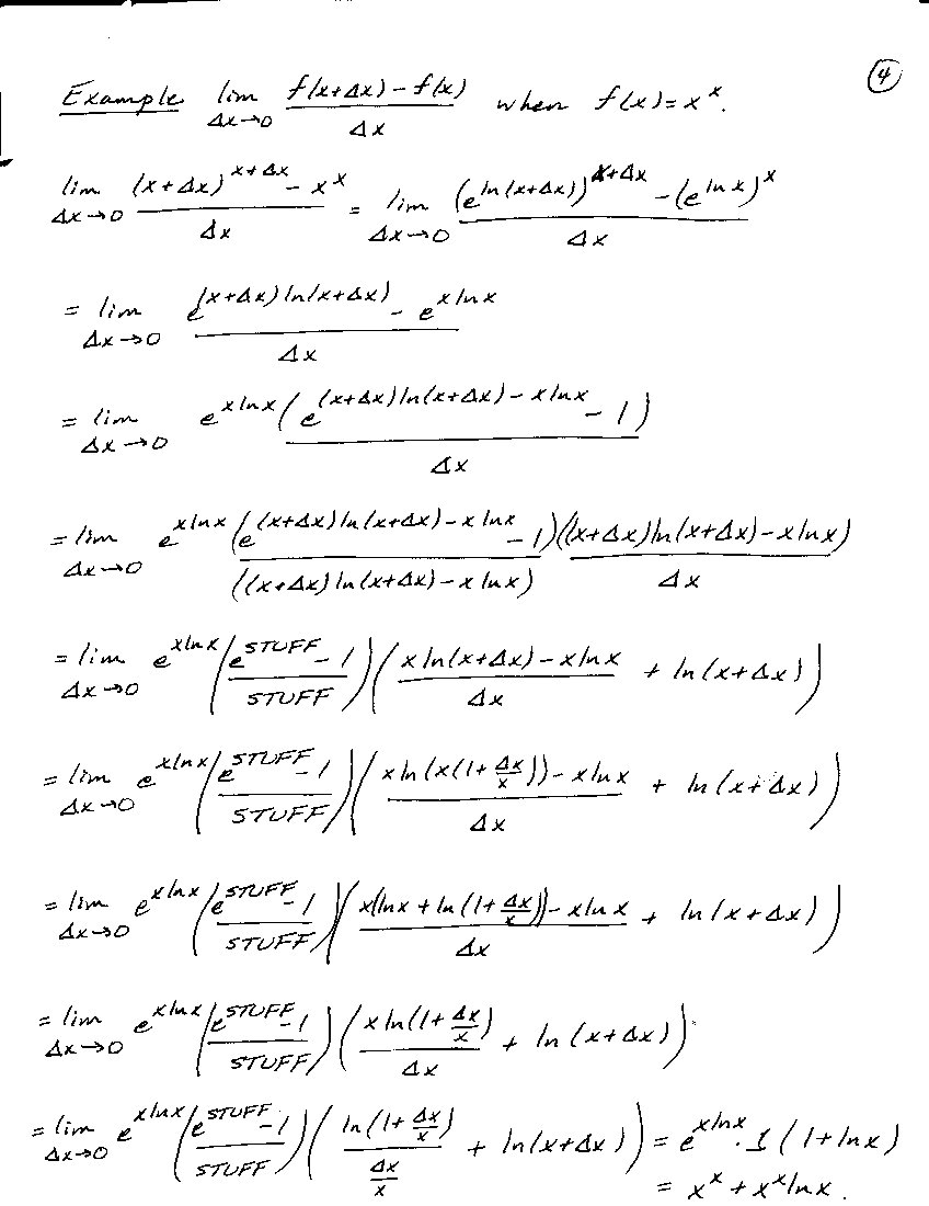 MATH 221 Lectures 4 and 5: Calculus and Analytic Geometry