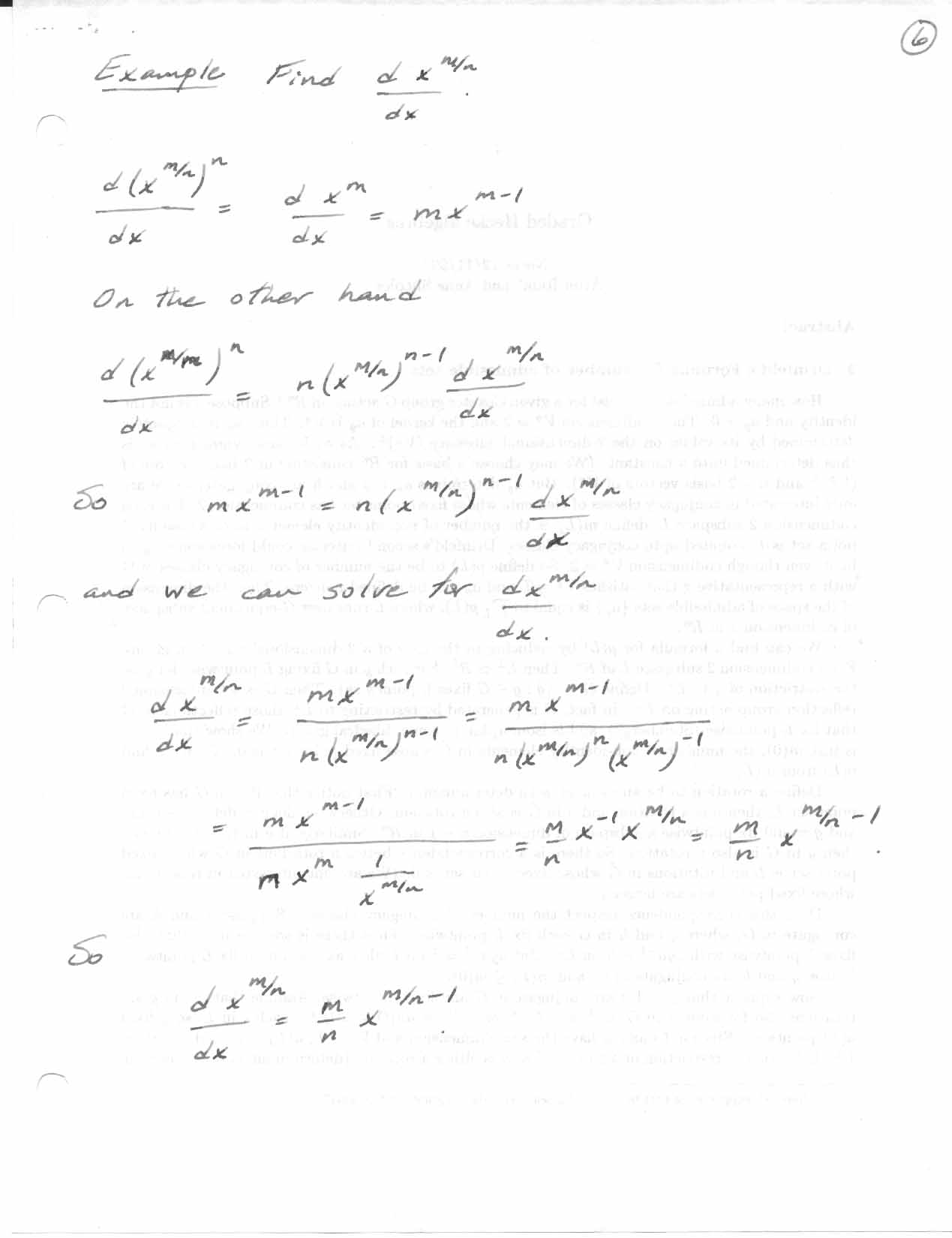MATH 221 Lectures 4 and 5: Calculus and Analytic Geometry