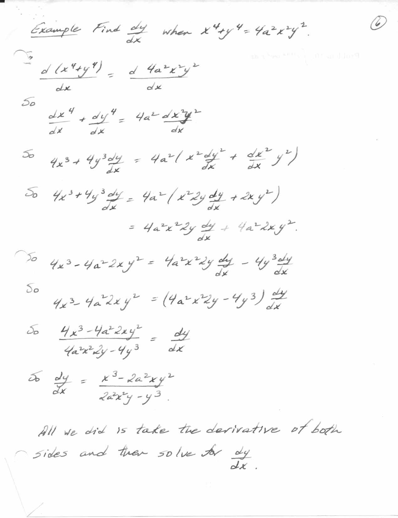 MATH 221 Lectures 4 and 5: Calculus and Analytic Geometry